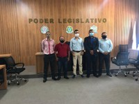 Câmara Municipal de São Gonçalo do Abaeté recebe visita do Dr. Samuel Viana 
